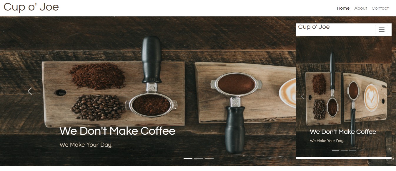 coffeebusiness landing page Demo